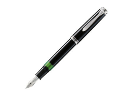 Pelikan Stylo plume 'Souverän 805', noir/argent, M