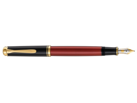 Pelikan Stylo plume 'Souverän 600', noir/rouge, F