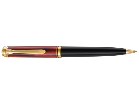Pelikan Stylo à bille rotatif 'Souverän 600', noir/rouge