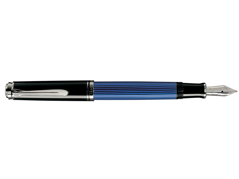 Pelikan Stylo plume 'Souverän 405', noir/bleu, F