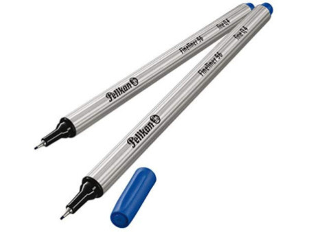 Pelikan Fineliner 96, largeur de tracé: 0,4 mm, bleu