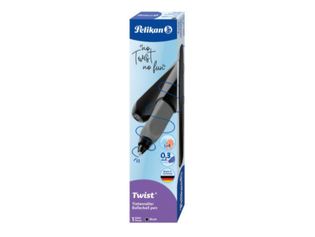 Pelikan Twist Stylo roller Black, noir/gris
