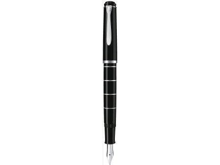 Pelikan Stylo plume 'anneaux M 215', couleur: noir