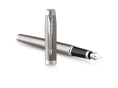 PARKER Stylo plume IM Essentiel, Acier C.T.
