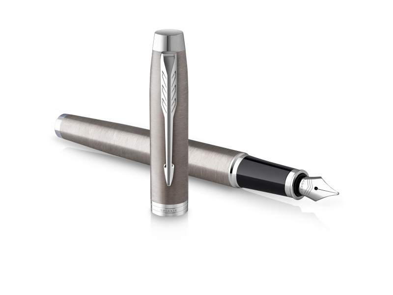 PARKER Stylo plume IM Essentiel, Acier C.T.