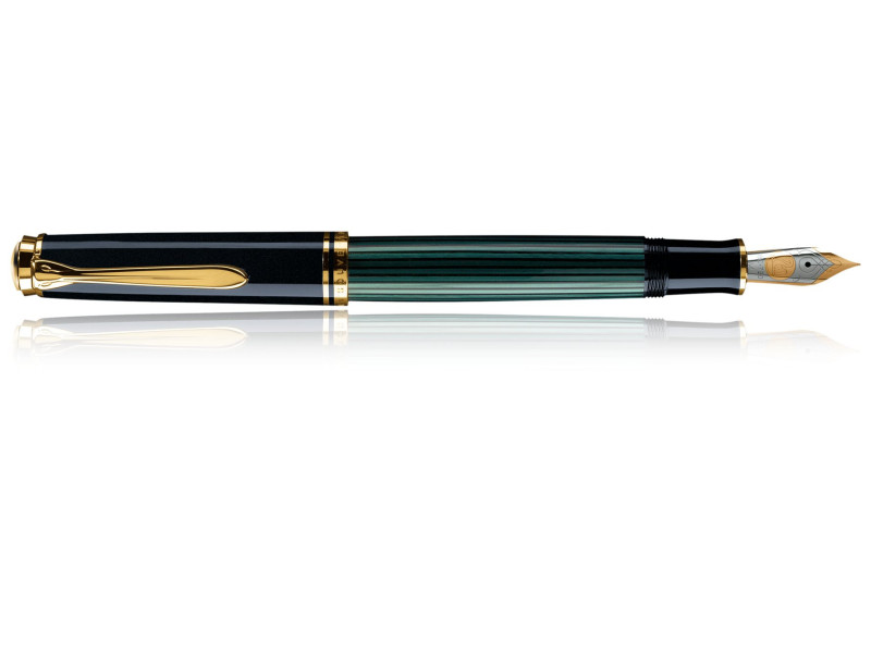 Pelikan Stylo plume 'Souverän 600', noir/vert, EF