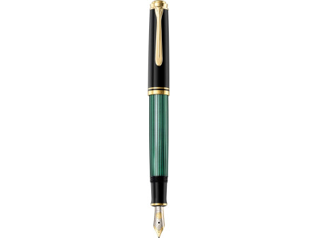 Pelikan Stylo plume 'Souverän 600', noir/vert, M