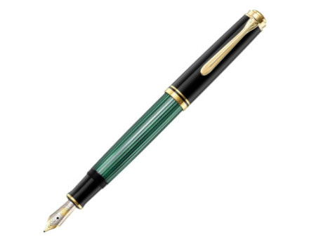 Pelikan Stylo plume 'Souverän 600', noir/vert, B