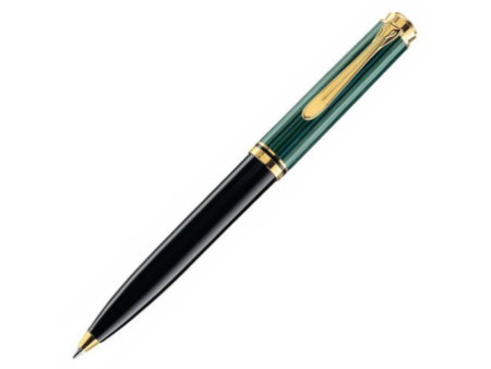 Pelikan Stylo à bille rotatif 'Souverän 600', noir/vert