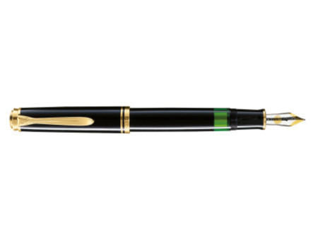 Pelikan Stylo plume 'Souverän 600', noir/or, M