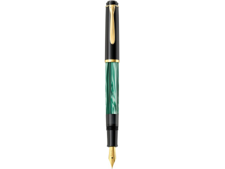 Pelikan Stylo plume M 200, vert marbré, taille de plume: M