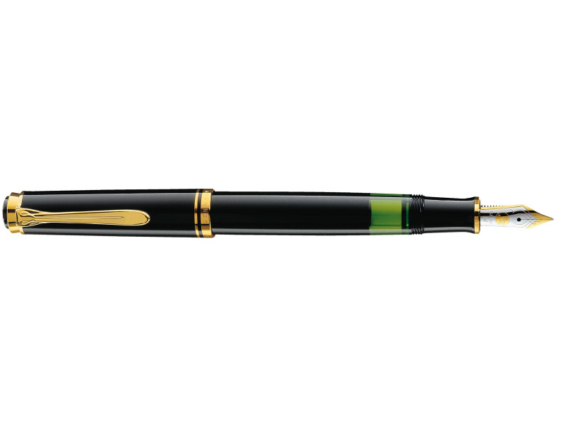 Pelikan Stylo plume 'Souverän 400', noir/or, EF