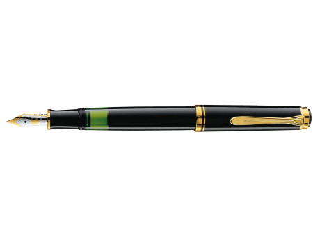 Pelikan Stylo plume 'Souverän 400', noir/or, EF