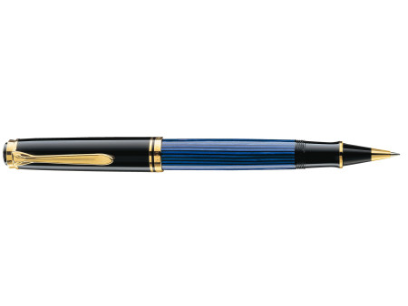 Pelikan Stylo roller 'Souverän 400', noir/bleu