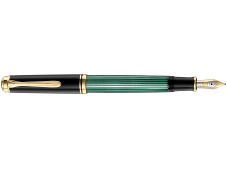 Pelikan Stylo plume 'Souverän 400', noir/vert, F