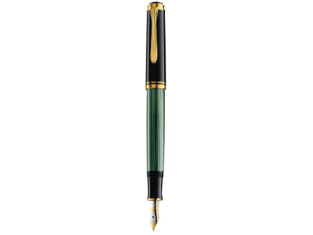 Pelikan Stylo plume 'Souverän 400', noir/vert, M