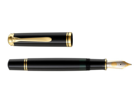 Pelikan Stylo plume 'Souverän 800', noir/or, EF
