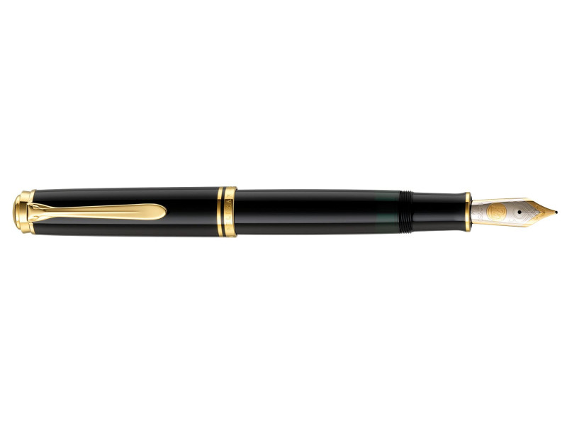 Pelikan Stylo plume 'Souverän 800', noir/or, F