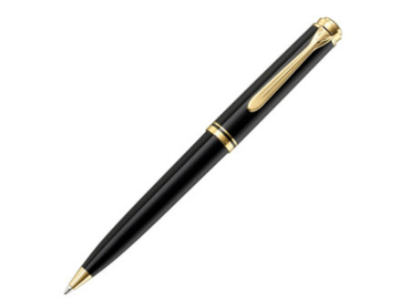 Pelikan Stylo à bille rotatif 'Souverän 800', noir/or
