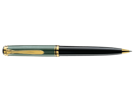 Pelikan Stylo à bille rotatif 'Souverän 800', noir/vert