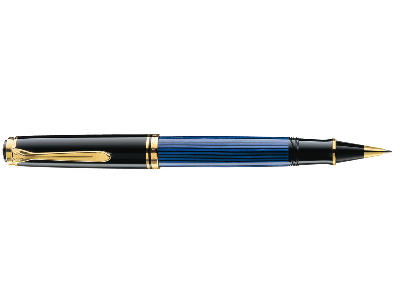 Pelikan Stylo roller 'Souverän 800', noir/bleu