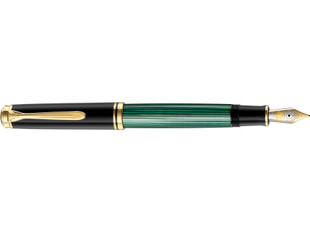 Pelikan Stylo plume 'Souverän 800', noir/vert, B