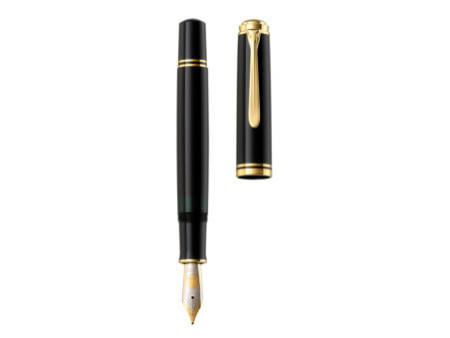 Pelikan Stylo plume 'Souverän 1000', noir/or, EF