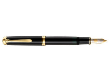 Pelikan Stylo plume 'Souverän 1000', noir/or, M