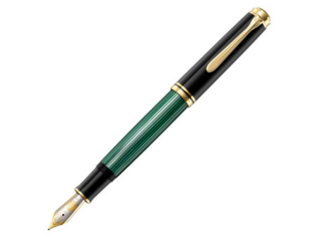 Pelikan Stylo plume 'Souverän 1000', noir/vert, M