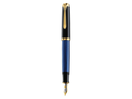 Pelikan Stylo plume 'Souverän 600', noir/bleu, F