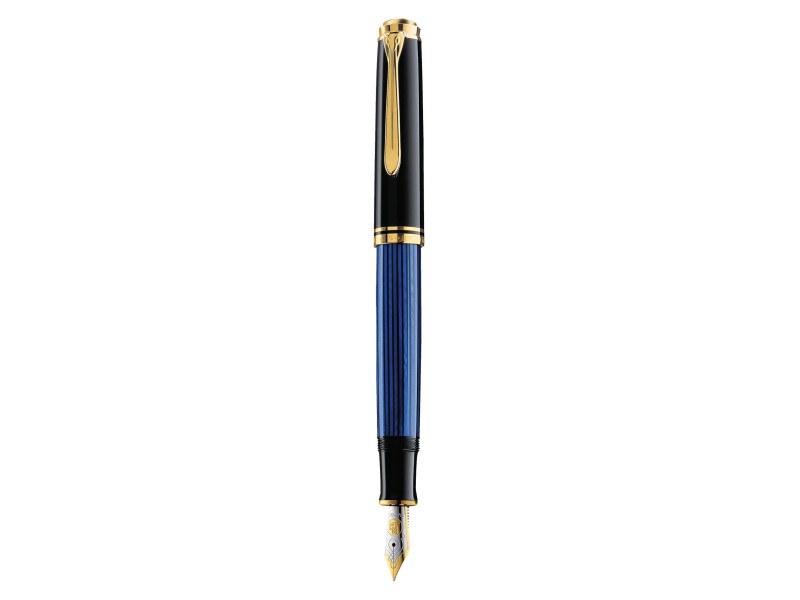Pelikan Stylo plume 'Souverän 600', noir/bleu, F