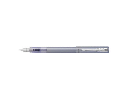 PARKER Stylo plume VECTOR XL, bleu argent mat métallisé C.T.