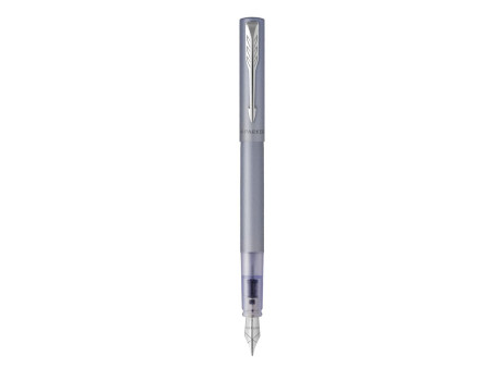PARKER Stylo plume VECTOR XL, bleu argent mat métallisé C.T.