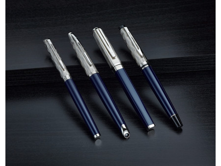 WATERMAN Stylo à plume Carène L'Essence du Bleu, Bleu C.T.