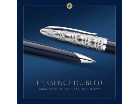 WATERMAN Stylo à bille Carène L'Essence du Bleu, Bleu C.T.