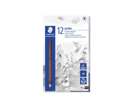 STAEDTLER Crayon d'initiation à l'écriture jumbo, pot de 50