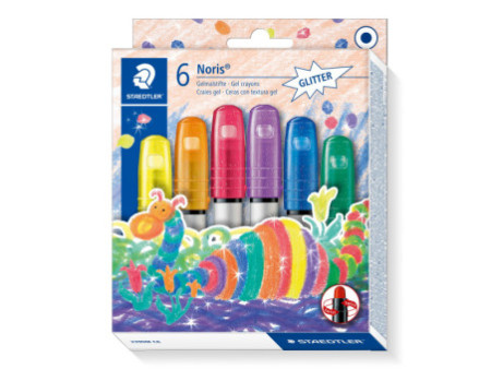 STAEDTLER Craie gel Noris 'Glitter', étui carton de 6