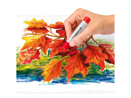 STAEDTLER Pastel à l'huile Design Journey, étui carton de 12
