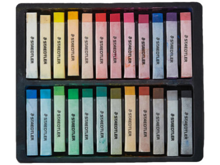 STAEDTLER Pastel tendre Design Journey, étui en carton de 24