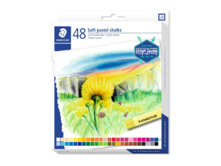 STAEDTLER Pastel tendre Design Journey, étui en carton de 48