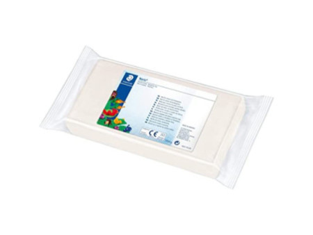 STAEDTLER Pâte à modeler plastiline Noris, blanc