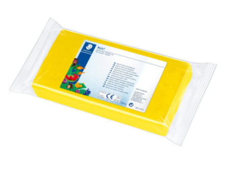 STAEDTLER Pâte à modeler plastiline Noris, jaune