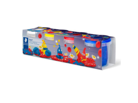 STAEDTLER Kit de pâte à modeler Noris, 4 standards