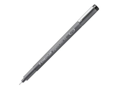 STAEDTLER Feutre à pigment, noir, largeur du tracé: 0,2 mm