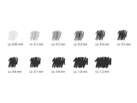 STAEDTLER Feutre à pigment, noir, largeur du tracé: 0,2 mm
