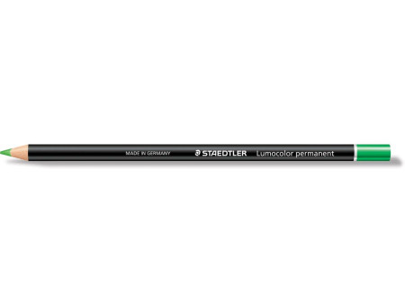 STAEDTLER Marqueur permanent Lumocolor glasochrom, vert