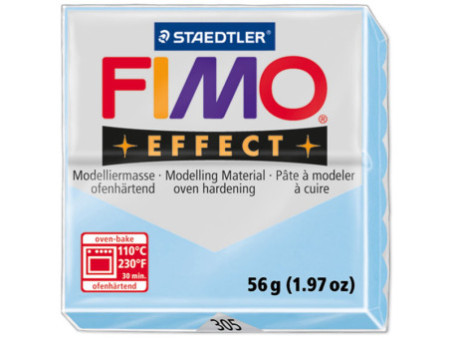 FIMO SOFT Pâte à modeler, à cuire, 57 g, aqua pastel