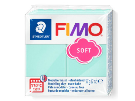 FIMO EFFECT Pâte à modeler, à cuire, 57 g, menthe pastel