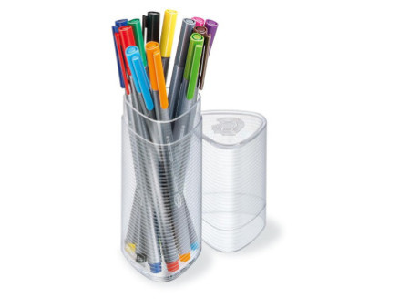 STAEDTLER Fineliner triplus BRILLIANT COLOURS, boîte de 12
