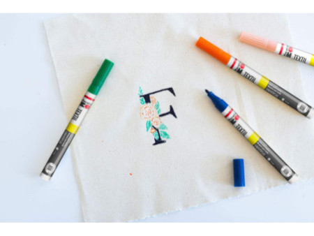 Marabu Marqueur pour textile 'Textil Painter', bleu foncé